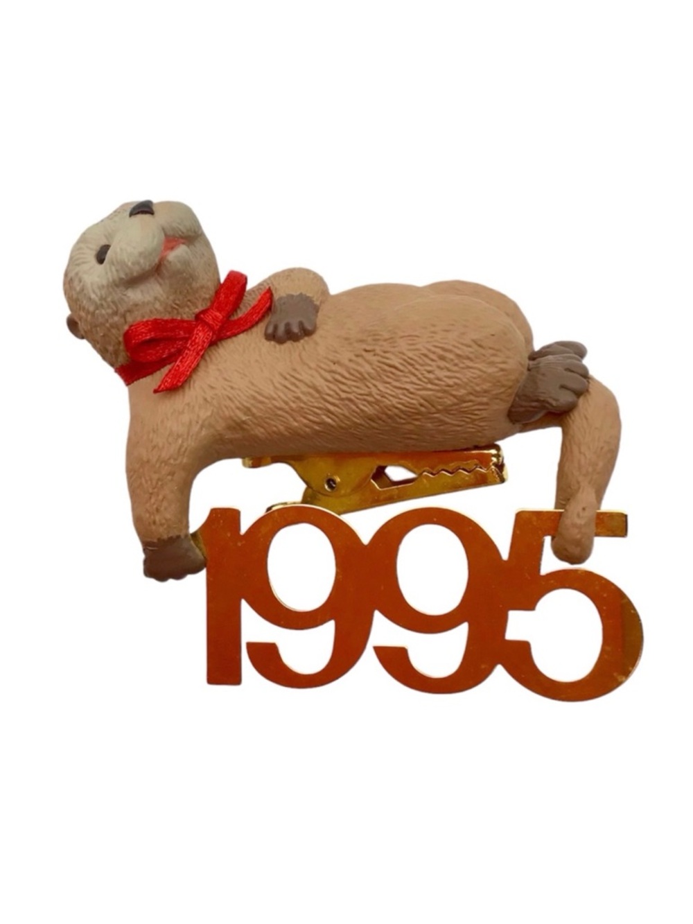 Hallmark 1995 “Fabulous Decade” Clip-On Christmas Ornament